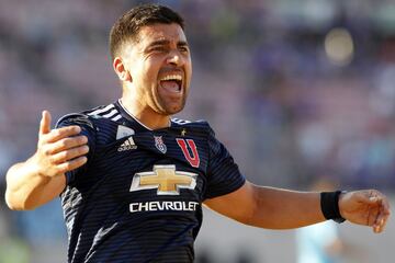 David Pizarro: volvió al club en 2017, donde se transformó en pieza clave para Hoyos y luego para Kudelka, durante el 2018.