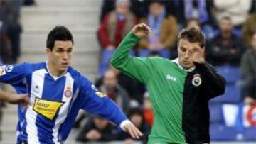 El Racing reacciona y abusa de un Espanyol en caída libre