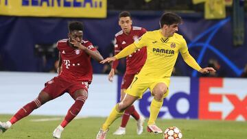 Alineación posible de Bayern y Villarreal hoy en cuartos de Champions League