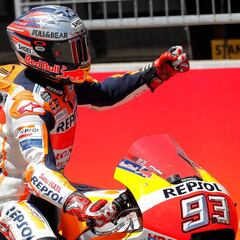 Márquez llega a Jerez a un punto de Dovizioso: "Será un gran rival"