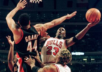 There's not much more to say about him: for most, he's the best player ever. Jordan also wore numbers 12 and 45 for the Bulls.