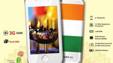 Freedom 251, el smartphone de 4 dólares llega este verano