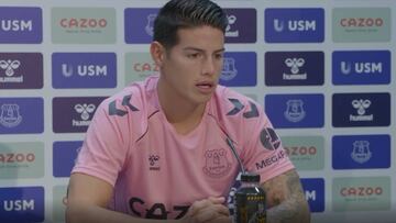 ¿Recado a Zidane? James explica su fichaje en Everton