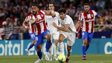 08/05/22 PARTIDO PRIMERA DIVISION ATLETICO DE MADRID - REAL MADRID CUNHA VALLEJO