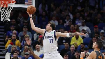 Nuevo r¨¦cord NBA para Doncic, esta vez en triples, y victoria