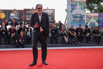 Luca Guadagnino durante la alfombra roja de la 80ª edición del Festival de Venecia.