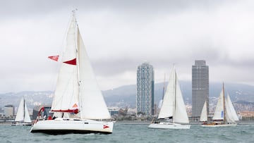 La Regata por el Alzheimer bate récords de participantes y embarcaciones en Barcelona