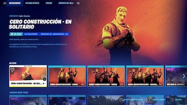 Fortnite: vuelve la construcción y se habilitan modos extra sin construcción