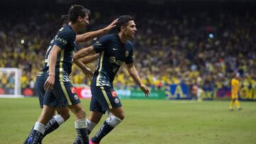 ¡Llegó el Salvador del América! Así fue el primer gol de Reyes como azulcrema