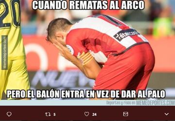 Benzema y Cristiano protagonistas de los memes del Girona-Real Madrid