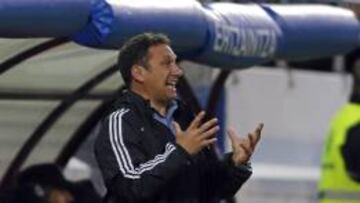 El entrenador de la Real Sociedad, Eusebio Sacristán.