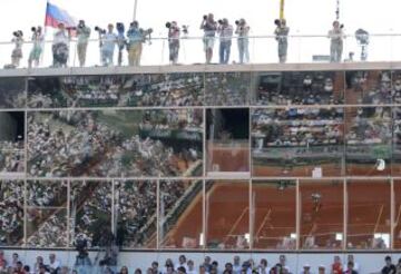 Las mejores imágenes de las semifinales Djokovic-Nadal y Ferrer-Tsonga