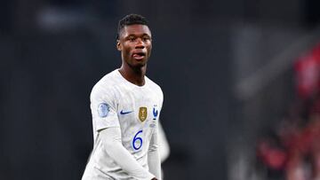 Eduardo CAMAVINGA of France during the UEFA Nations League, Group A1 match between Denmark and France on September 25, 2022 in Copenhagen, Denmark. (Photo by Baptiste Fernandez/Icon Sport via Getty Images)