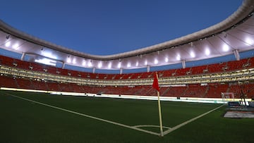 General View Stadium during the 6th round match between Guadalajara and America as part of the Liga BBVA MX, Torneo Clausura 2026 at Akron Stadium, on February 14, 2026 in Guadalajara, Jalisco, Mexico.