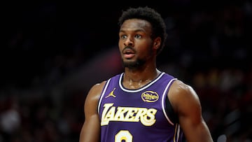 The Lakers’ injury list, including LeBron himself, has given the young guard a rare chance at meaningful minutes and steady progress.