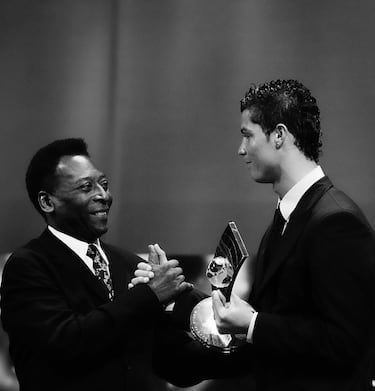 Posteo en recuerdo de Pelé. 