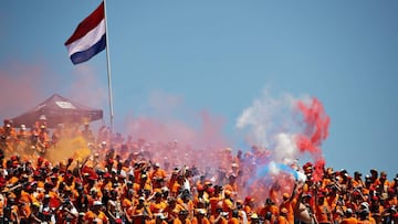 La afici&oacute;n holandesa en Red Bull Ring. 