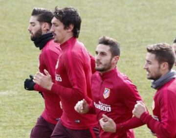 Koke, Carrasco, Savic, Gabi