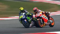 Valentino Rossi y Marc M&aacute;rquez en Malasia 2015