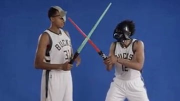 El mundo del deporte celebra ‘El Día de Star Wars’ @bucks