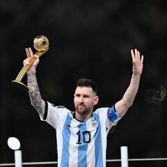 ¡Messi, Balón de Oro del Mundial!