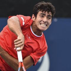 El hito con que Garin igualó a Federer tras derrotar a Isner