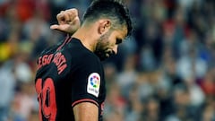 Costa en el Sevilla-Atl&eacute;tico.