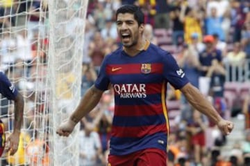 Luis Suárez busca ser un referente en el ataque catalan, el uruguayo ya sabe lo que es marcarle al Real Madrid.