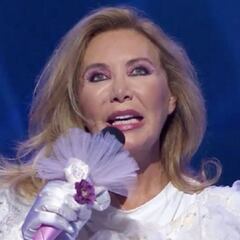 Norma Duval se harta y aclara por qué su cara estaba hinchada en 'Mask Singer'