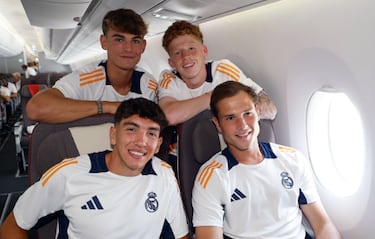 Güler, Endrick y doce canteranos, a la gira por EE UU del Madrid