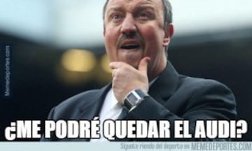 Los memes sobre la salida de Rafa Benítez del Real Madrid