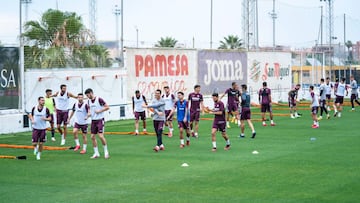 Los jugadores del Villarreal pasan con nota una revisión concienzuda