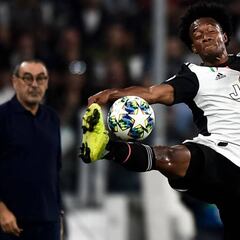 Cuadrado, la pieza que Sarri necesitaba en defensa