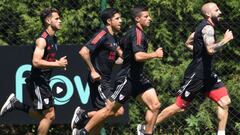 River retomó los entrenamientos y espera por Nacho Fernández
