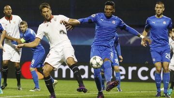 Sevilla de Sampaoli logra deslucido triunfo y queda líder