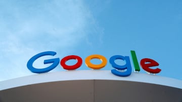 FILE PHOTO: The Google logo is seen on the Google house at CES 2024, an annual consumer electronics trade show, in Las Vegas, Nevada, U.S. January 10, 2024. REUTERS/Steve Marcus/File Photo