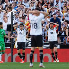 El vestuario del Valencia aún cree en Europa