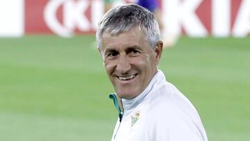 Quique Setién pide perdón al Betis: "Sé que metí la pata"