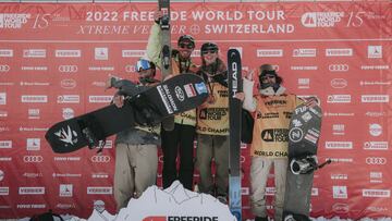 Coronados los campeones del Freeride World Tour en una accidentada final