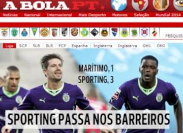 Portadas de la prensa extranjera