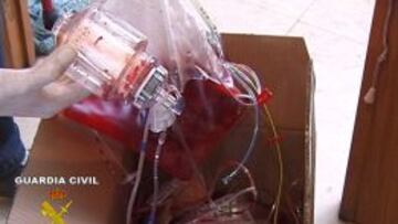 Las bolsas de sangre requisadas durante la Operaci&oacute;n Puerto todav&iacute;a no han sido destruidas.
