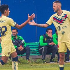 Jérémy Ménez vio actividad con el América Sub-20 frente a León