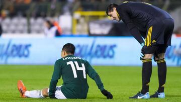 Chicharito espera entrenar esta semana; podría reaparecer ante Manchester City