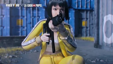 Free Fire tendrá evento relacionado con serie de La Casa de Papel de Netflix