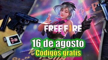 Free Fire | Códigos de hoy martes 16 de agosto de 2022: recompensas gratis