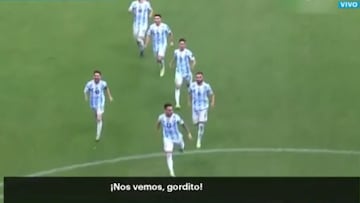 "Nos vemos, gordito": el grito argentino contra Edwin Cardona