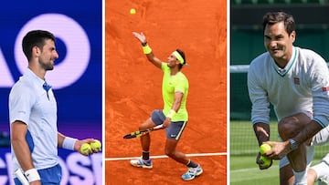 Nadal, Federer y Djokovic: rivalidades inolvidables