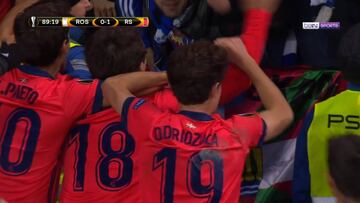 Resumen y gol del Rosenborg-Real Sociedad de la Europa League