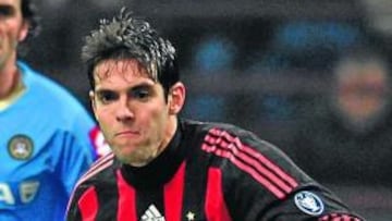 <b>PATROCINADOR. </b>Kaká y el Madrid tienen el mismo patrocinador.