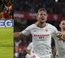 Ángel y Luuk de Jong, las dos caras del gol, se ven en el Sevilla - Getafe